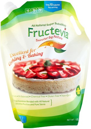 Fructevia All Natural Sugar Substitute, 40 / 5 lb bags
