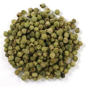 Peppercorns, Green Whole ,1 lb