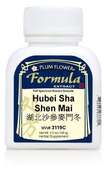 Hubei Sha Shen Mai Dong Tang, extract granules, 100 gm bottle, 3.5 oz