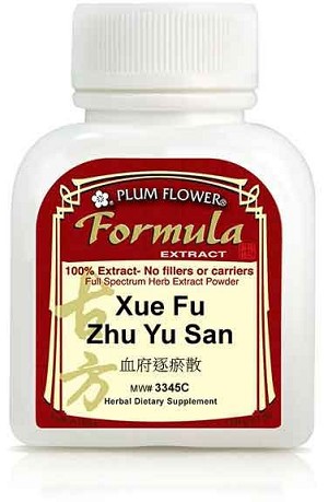 Xue Fu Zhu Yu San, Stasis in the Mansion of Blood Formula, extract powder, 100 gm, 3.5 oz