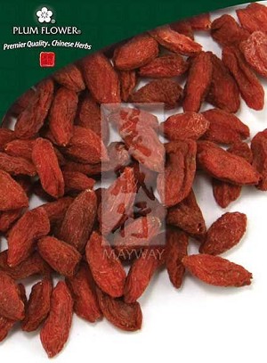 Lycium barbarum fruit, whole, Gou Qi Zi, unsulfured,  500 gm bag, 18 oz