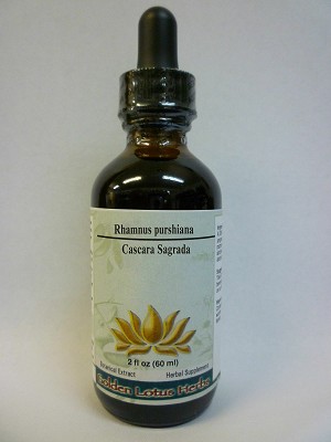 Cascara Sagrada Bark / Rhamnus purshiana Single Herb Alcohol Fluid Extract
