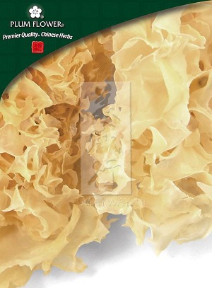 Tremella Fungus (Tremella fuciformis; Bai Mu Er) Whole: 150 gm (5.3 oz)