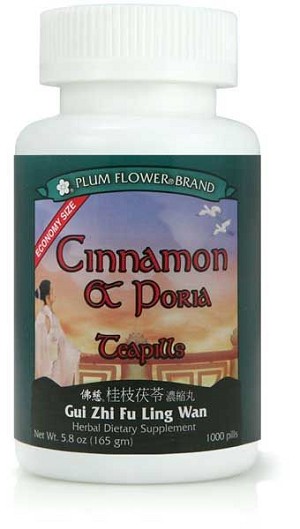 Cinnamon & Poria Teapills - Economy Size 1000 pills