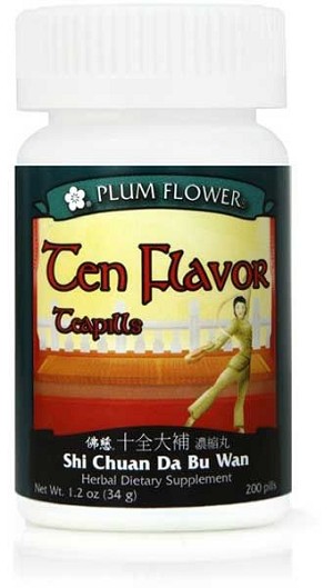 Ten Flavor Teapills 200 pills