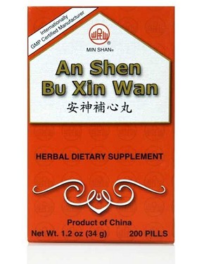 An Shen Bu Xin Wan 200 pills