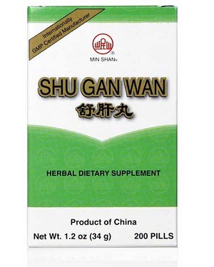 Shu Gan Wan Sooth Liver Teapills 200 pills
