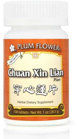 Chuan Xin Lian Pian 100 tablets