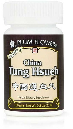 China Tung Hsueh Pills 100 pills