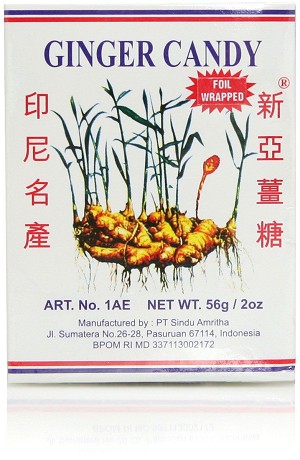Ginger Candy 2 oz box
